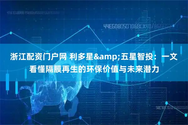 浙江配资门户网 利多星&五星智投：一文看懂隔膜再生的环保价值与未来潜力